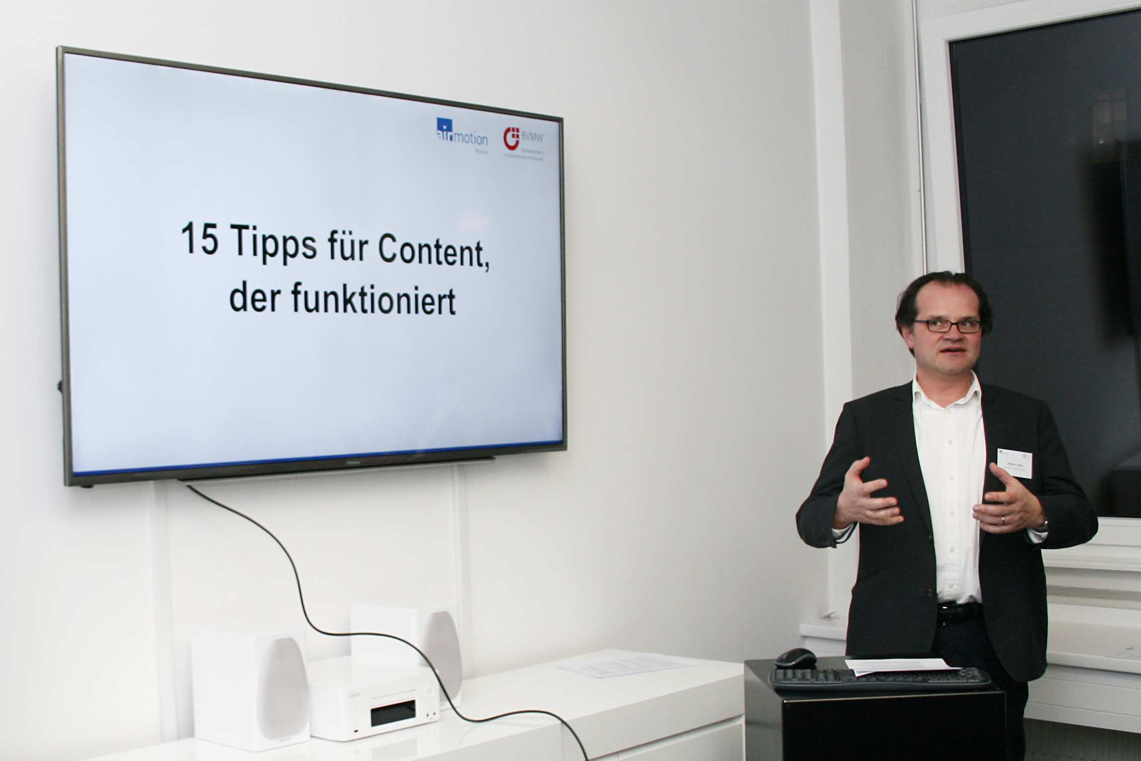 Tobias Lobe, Geschäftsführer von Airmotion Media, gibt Tipps für den Arbeitsalltag im Content Marketing