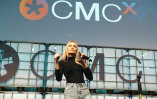 Carolin Niemczyk von Glasperlenspiel live on stage bei der CMCX 2018 - Airmotion Media