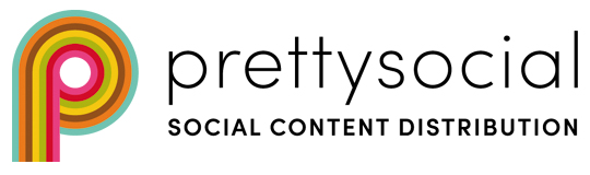Logo prettysocial media – Airmotion Media