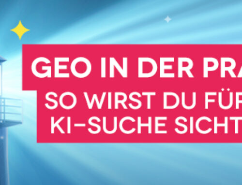 Infografik: GEO-Praxis-Tipps Acht geniale Kniffe, um bei der KI-Suche gut abzuschneiden
